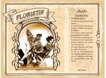 Vianmo Insegna In Legno 30X40 Cm Floristin Blumige Stylistin Exakt