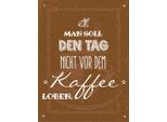 Vianmo Insegna In Legno 40X30 Cm Kaffee Den Tag Nicht Vor Dem Loben