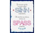 Vianmo Insegna In Legno 40X30 Cm Spass Nicht Immer Alles Sinn