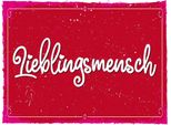 Vianmo Insegna In Legno 30X40 Cm Lieblingsmensch