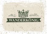 Vianmo Insegna In Legno 30X40 Cm WanderköNig Krone Berge
