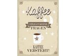 Vianmo Insegna In Legno 40X30 Cm Kaffee Stellt Keine Fragen