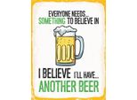 Vianmo Insegna In Legno 40X30 Cm Bier I´Ll Have Another Beer