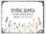 Vianmo Insegna In Legno 30X40 Cm SchöNe Blumen Wachsen Langsam