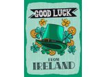Vianmo Insegna In Legno 40X30 Cm Good Luck From Ireland