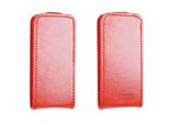 Caseroxx Custodia Protettiva Flip Cover Compatibile Con Nokia 105 2G (2023) / 106 2G (2023), Custodia Flip Cover Per Smartphone In Rosso