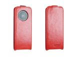 Caseroxx Custodia Protettiva Flip Cover Compatibile Con Nokia 130 (2023), Custodia Flip Cover Per Smartphone In Rosso