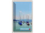 Vianmo Insegna Di Latta 30X20 Cm ZüRich Boote Auf Dem ZüRichsee Sommer