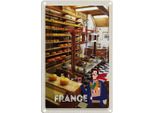 Vianmo Insegna Di Latta 30X20 Cm Frankreich KäSemaschine Produktion
