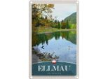 Vianmo Insegna Di Latta 18X12 Cm Ellmau ÖSterreich Natur See