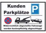 Vianmo Insegna In Legno 12X18 Cm Parken Parkplatz Kunden Widerrechtlich