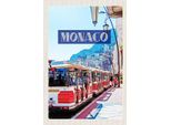 Vianmo Insegna In Legno 18X12 Cm Monaco Frankreich Tour Innenstadt Trip