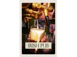 Vianmo Insegna In Legno 18X12 Cm Irland Irisches Bier Tradition Alkohol
