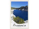 Vianmo Insegna In Legno 18X12 Cm Provence Frankreich Meer Gebirge