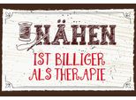 Vianmo Insegna In Legno 12X18 Cm NäHen Ist Billiger Als Therapie