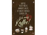 Vianmo Insegna In Legno 18X12 Cm Ich Mag Kaffee Herz