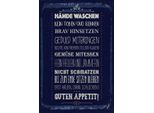 Vianmo Insegna In Legno 18X12 Cm HäNde Waschen Kein Toben