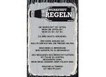 Vianmo Insegna In Legno 18X12 Cm Werkstatt Regeln Maschinen