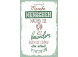 Vianmo Insegna In Legno 18X12 Cm Manche Menschen Machen Die Welt