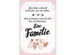 Vianmo Insegna In Legno 18X12 Cm Familie Zusammen Sind Wir Alles