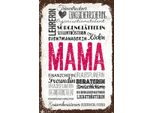 Vianmo Insegna In Legno 18X12 Cm Mama Lehrerin Freundin KöChin