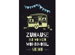 Vianmo Insegna In Legno 18X12 Cm Zuhause Ist Wo Mein Wohnmobil