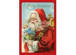 Vianmo Insegna In Legno 18X12 Cm Weihnachtsmanne Santa Fest
