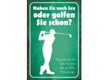 Vianmo Insegna In Legno 30X20 Cm Haben Sie Noch Sex Oder Golfen