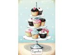 Vianmo Insegna In Legno 30X20 Cm Cupcakes Kleine Kuchen