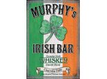 Vianmo Insegna In Legno 30X20 Cm Murphy´S Irish Bar Whiskey