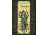 Vianmo Insegna In Legno 30X20 Cm Cafe De Paris Asparagus Spargel
