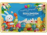 Vianmo Insegna Di Latta 20X30 Cm OstergrüßE Esslingen Am Neckar