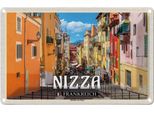 Vianmo Insegna Di Latta 12X18 Cm Nizza Frankreich Altstadt Von Nizza