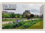 Vianmo Insegna Di Latta 20X30 Cm Paris Frankreich Jardin Des Tuileries Park