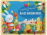 Vianmo Insegna Di Latta 30X40 Cm Ostern OstergrüßE Bad Driburg