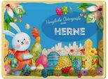 Vianmo Insegna Di Latta 30X40 Cm Ostern OstergrüßE Herne