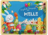 Vianmo Insegna Di Latta 30X40 Cm Ostern OstergrüßE Melle