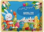Vianmo Insegna Di Latta 30X40 Cm Ostern OstergrüßE Seelze
