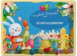 Vianmo Insegna Di Latta 30X40 Cm Ostern OstergrüßE Stadtallendorf