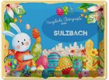 Vianmo Insegna Di Latta 30X40 Cm Ostern OstergrüßE Sulzbach