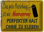 Vianmo Insegna Di Latta 30X40 Cm Gute Beziehung Wie Haarspray