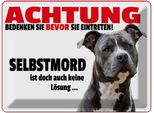 Vianmo Insegna Di Latta 30X40 Cm Achtung Bedenken Eintreten Hund