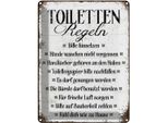 Vianmo Insegna Di Latta 40X30 Cm Toiletten Regel Bitte Hinsetzen