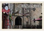 Vianmo Insegna In Legno 12X18 Cm Le Mont-Saint-Michel Frankreich KöNigstor