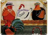 Vianmo Insegna Di Latta 30X40 Cm Huhn HüHner Eggs Eier