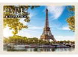 Vianmo Insegna In Legno 12X18 Cm Paris Frankreich Eiffelturm