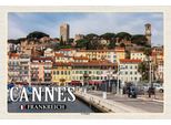 Vianmo Insegna In Legno 12X18 Cm Cannes Frankreich Le Suquet Stadtviertel