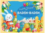 Vianmo Insegna In Legno 30X40 Cm Ostern OstergrüßE BADEN-BADEN