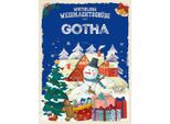 Vianmo Insegna In Legno 40X30 Cm WeihnachtsgrüßE Aus Gotha