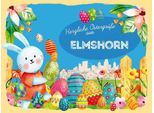 Vianmo Insegna In Legno 30X40 Cm Ostern OstergrüßE Elmshorn